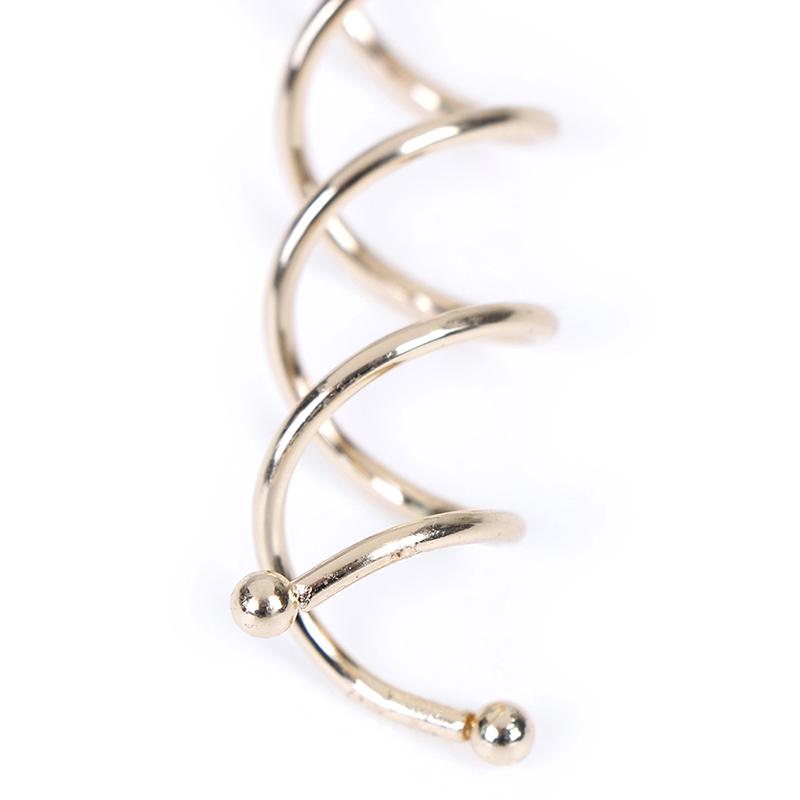 10 Pcs Spiral Twist Hair Pins Spin Clips Bun Stick Pick For Diy Hair Style Diy