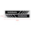 2 STÜCK Auto Rückspiegel 3D Aufkleber Dekoration Embleme Styling Für Nissan Nismo juke leaf micra k12 note patrol qashqai j11 j10 tiida versa xtrail
