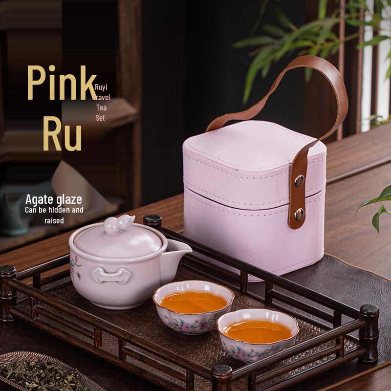Floral Blossom Ceramic Tea Set