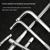 Extended Sleeve L-Shaped Socket Extension Bar with Universal Joint Wrench