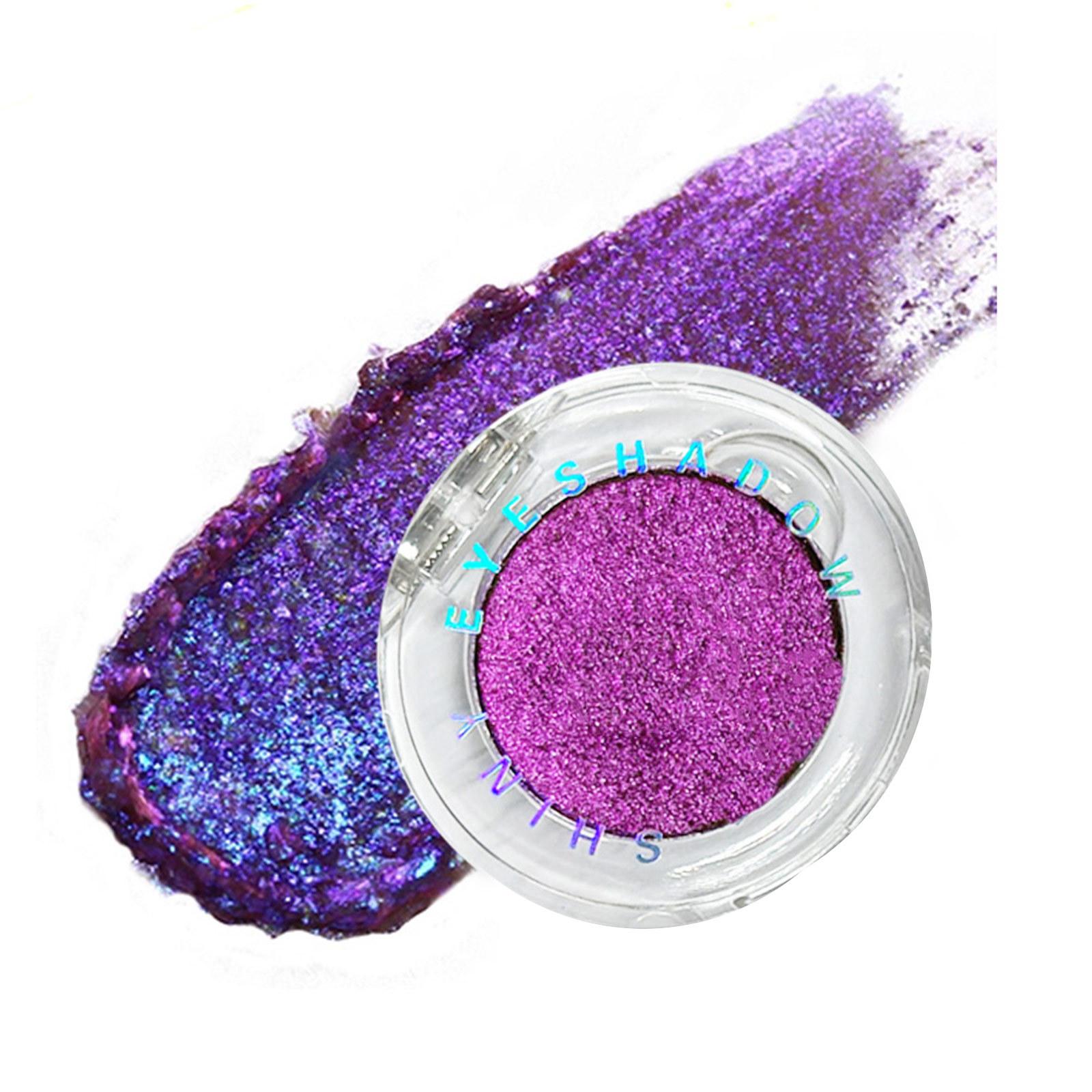 

Metallic Glitter Eyeshadow & Highlighter - Long Lasting Waterproof Formula with Holographic Shimmer, Highly Pigmented Sparkling Makeup One Size