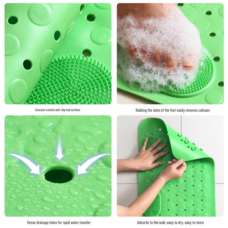 Rutschfeste Badezimmer-Massagematte für Dusche und Hotelzimmer