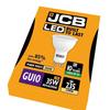 JCB LED GU10 3w Light Bulb Cap 235lm 3000k Warm White