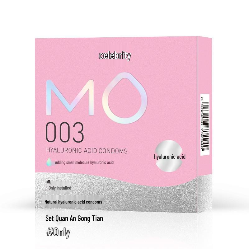 Mingliu Granular Ribbed Long-Lasting Lubricated Condoms - 002 Night Watery Angel Xiaoye Mo