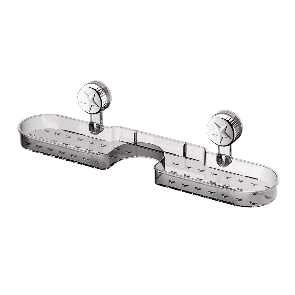 Organizador de Grifo de Fregadero de Cocina Montado en la Pared Estante de Drenaje de Baño Removible Organizador de Baño