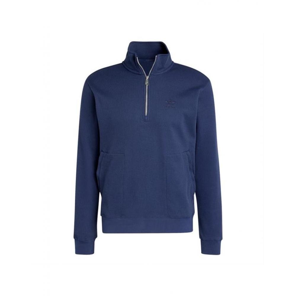 

Adidas Trefoil Essentials Waffle Half Zip Sweatshirt Iy2299 2XL