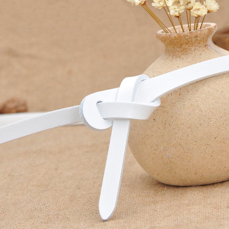 Slim Belt Casual Women's Belt Simple Women's Belt Fashionable and Versatile Dress Belt