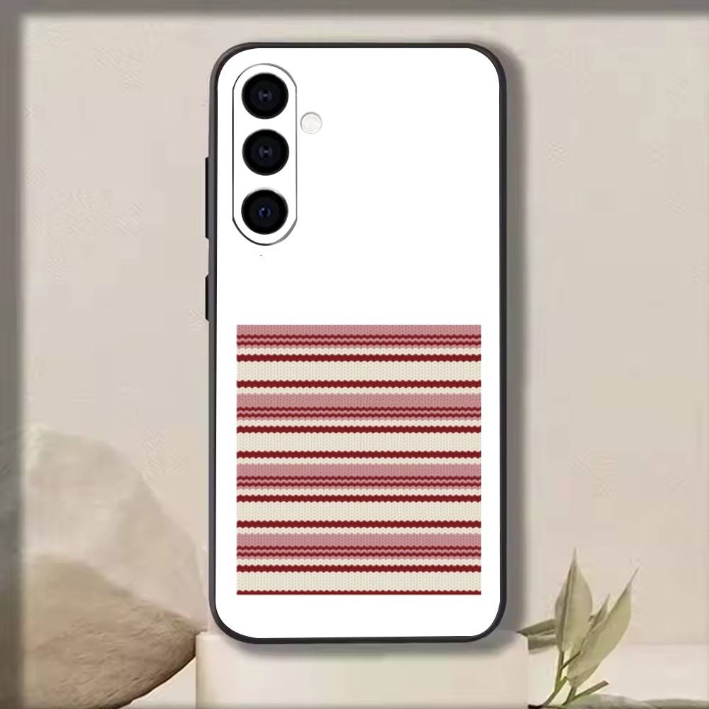 

Fel Island pattern Phone Case Black Silicone Soft For Samsung Galaxy A73,A72,A71,A70,A53,A52,A51 Samsung a50 30s 50s
