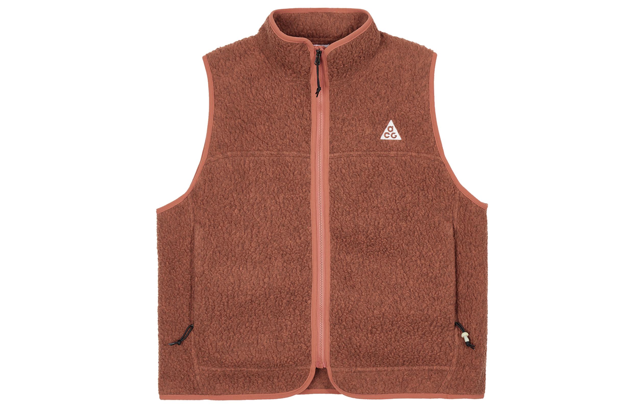 Nike ACG Vests Women s Orange Stand Collar Moderate Other FN1925-809 M