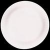 Jiwanggu 8-inch White Disposable Paper Plates