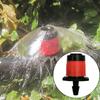 Adjustable 20 or 100pcs Drip Irrigation Sprinkler with 360 Degree Spray Ideal for Home Garden and Agriculture