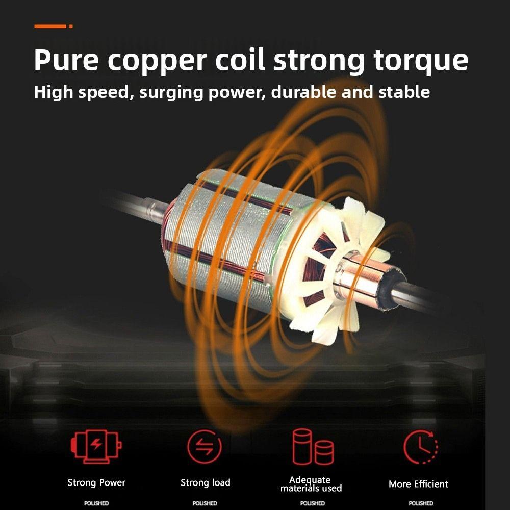 New RS775 Lithium Electric Motor Plastic Accessories 12-25V Charging Drill Bit 2 Styles RS775/750 Motor Carbon Brush