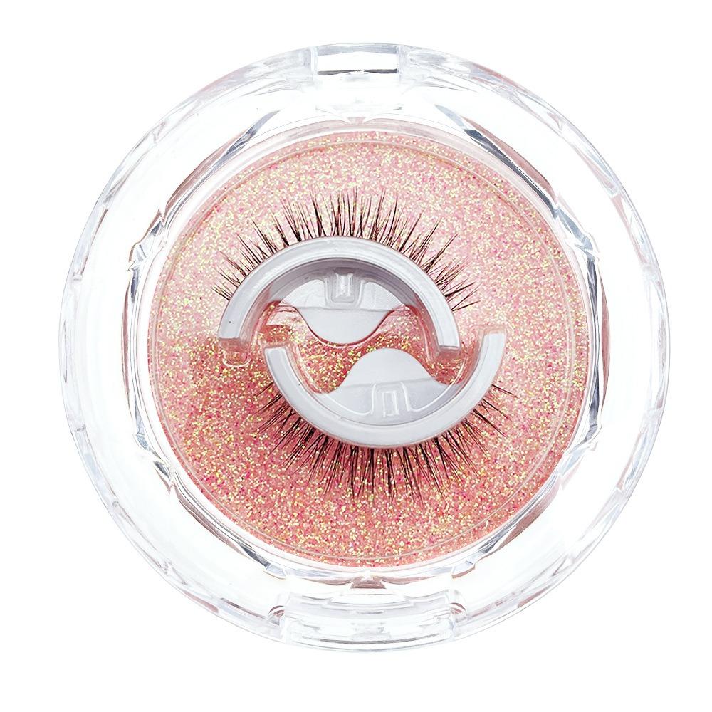 with Spare Tape Glue Free False Eyelashes Long Lasting False Eyelash Clusters  Makeup Tools