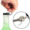 1PC Bottle Opener Keychain, Small Keychain Beer Bottle Opener Can Opener Mini Keychain for Camping and Traveling