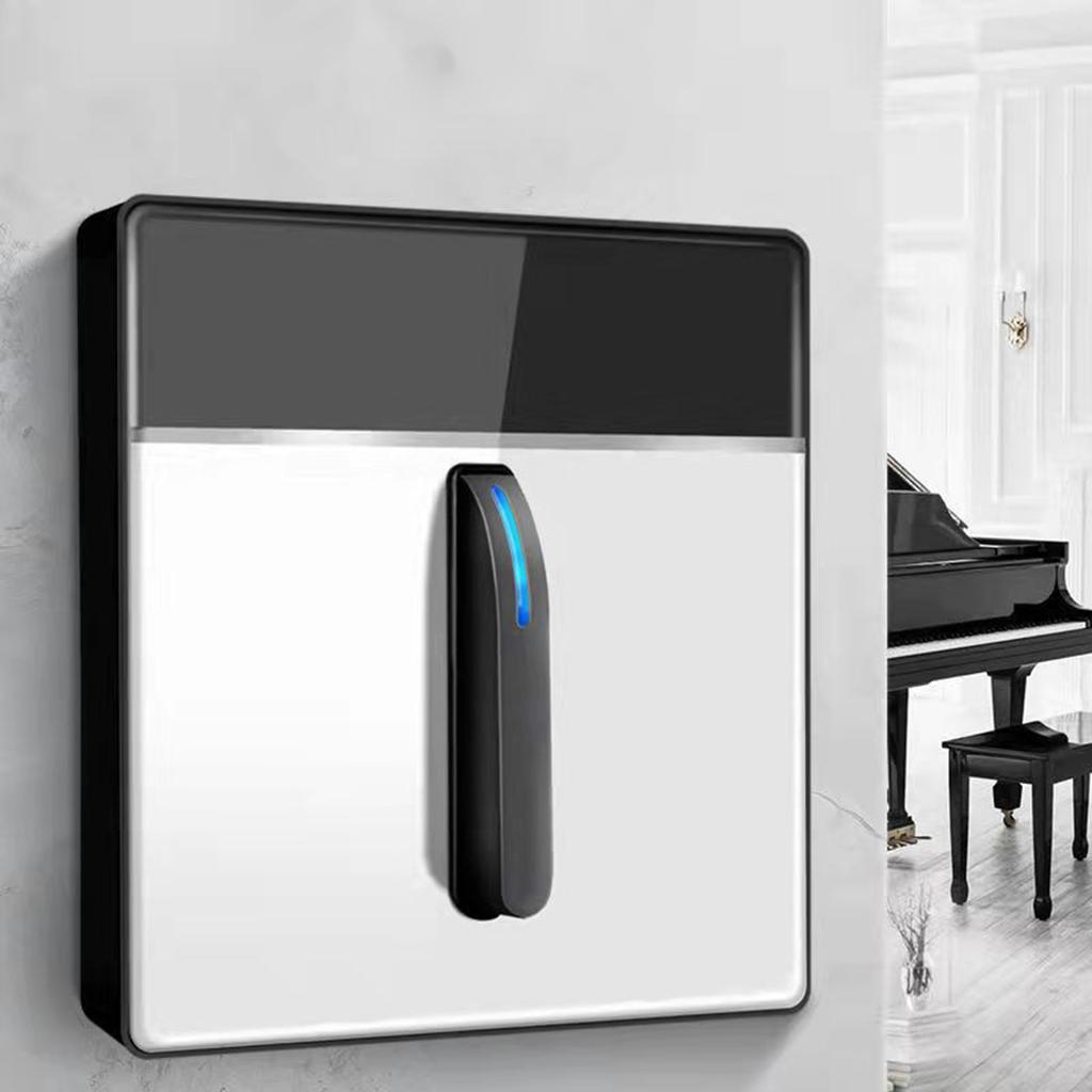1/2/3 Gang Wall Glasses Panel Switches Enduring Electrical Light Switches Tempered Glass Panel Wall Light Switches