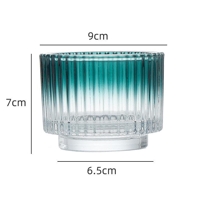Color-Changing Nordic Glass Candle Holder & Diffuser