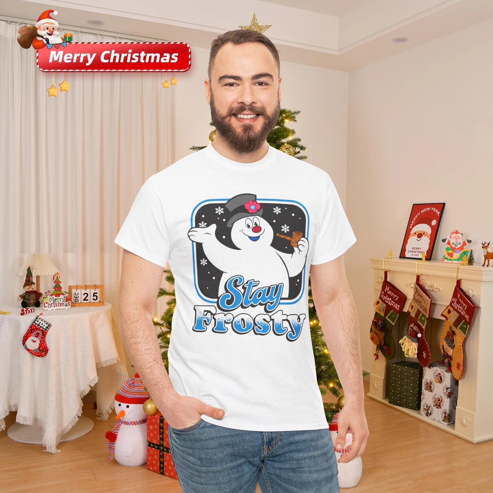 Frosty The Snowman Christmas Gift XMAS T-Shirt S