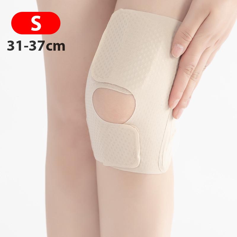 

1 шт. дышащий наколенник мениск сустав надколенник бандаж легкий тонкий регулируемый белый спортивный верховая езда альпинизм баскетбол 1PC Skin Color