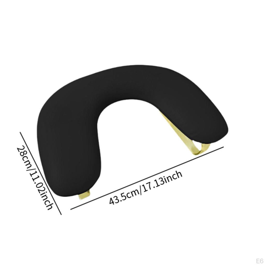 Detachable U Shape Arm Rest with Cushion Support for Personal and Salon Use