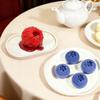 6-Cell Blueberry Mousse Cake Mold For Chocolate Pudding Food Grade French Fruit Mousse Mould Heat Resistant Home Baking Tool