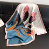 70x70cm Silk Shawl Polyester Neckerchief Elegant Silk Hair Bands  Female Accessories