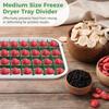 5Pcs Freezer Divider Tray Drying Supplies Freeze Dryer for Home Candy Freezer Tray Freezer Tray for Fruits