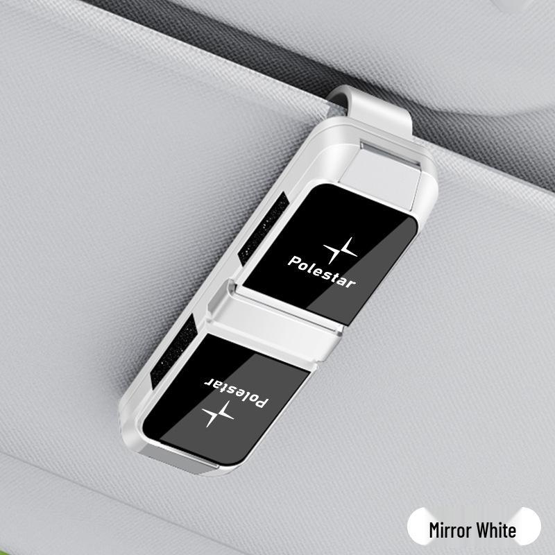 Compatible with Polestar 2/3/4: Two-way Glasses and Sun Visor Clip Holder.