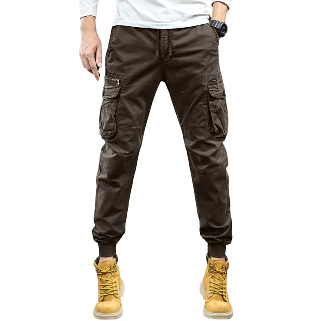 Men's Sports Casual Jogging Trousers Lightweight Hiking Work Pants Outdoor Pant