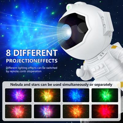 NEW Astronaut Galaxy Starry Projector Lamp LED Night Light Star Sky Night Lamp For Bedroom Home Decorative Kids Birthday Gift