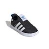 Adidas Originals Gazelle 360 Comfortable Low-Top Walking Shoes Baby Shoes Black White Blue EE6294