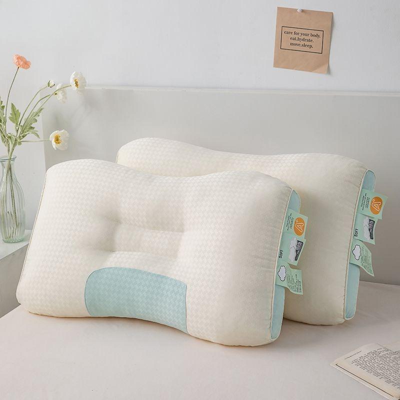 Washable Pillow To Protect The Cervical Spine and Help Sleep Pillow Core for Adults, Single Household Dormitory Pillow