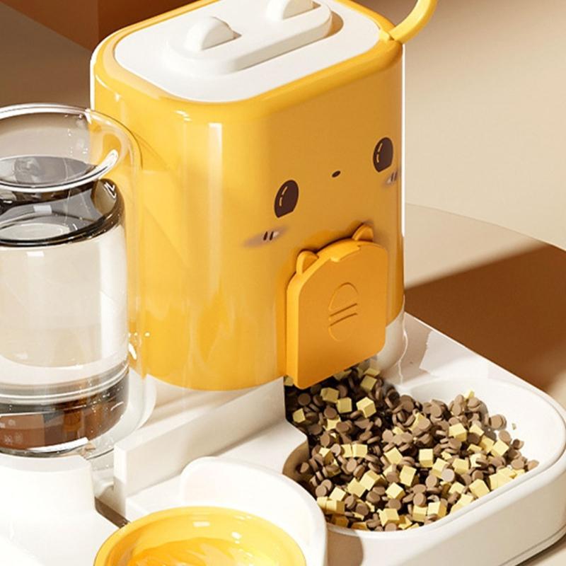 Smarted Pet Feeders With Timers And Portion Control Integrated Food Water Dish Anti Spill Safe Materials