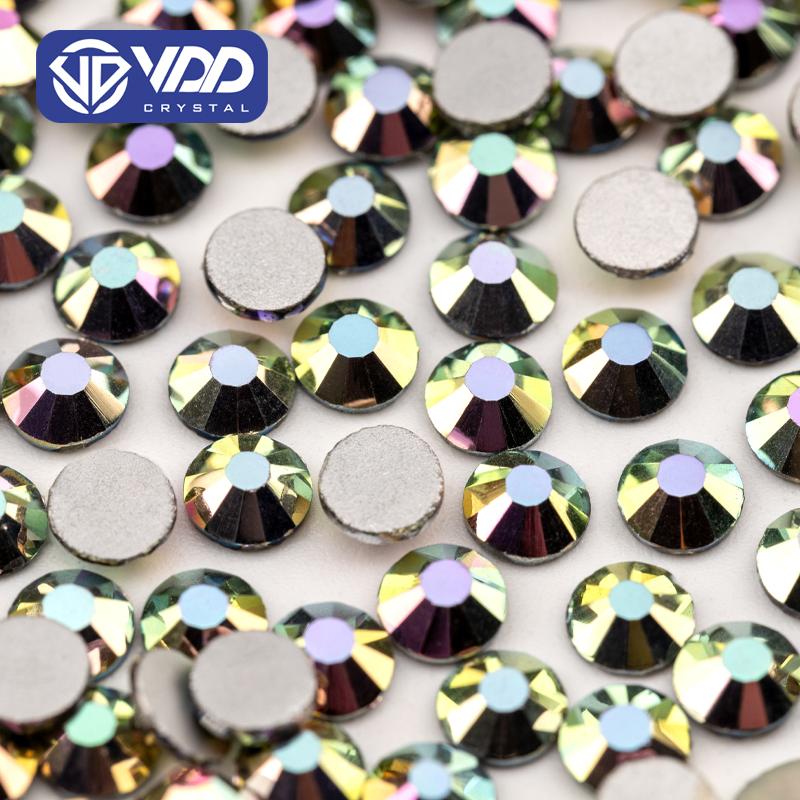VDD Neue Farben SS4-SS30 Hochwertige Glas Kristall Strasssteine Glitzer Strass Flachrückseite Steine für Nagelkunst DIY Handwerk Dekoration