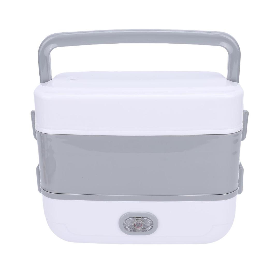 250W Electric Lunch Box with 4 Stainless Steel Food Container Multifunctional Insulated Plug In Heated Lunch Box for