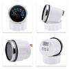 ZMFJH 7 Color Light Pointer 52MM Fuel Water Level Gauge Voltmeter Oil Pressure Meter Water Oil Temp Gauge with Alarm Optional
