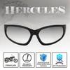 GLOBAL VISION Hercules1 24 Photochromic Durable ANSI UV400 Global Vision Eyewear Motorcycle Goggles Sunglasses, High-Strength, Frame, Z87.1 Lenses,