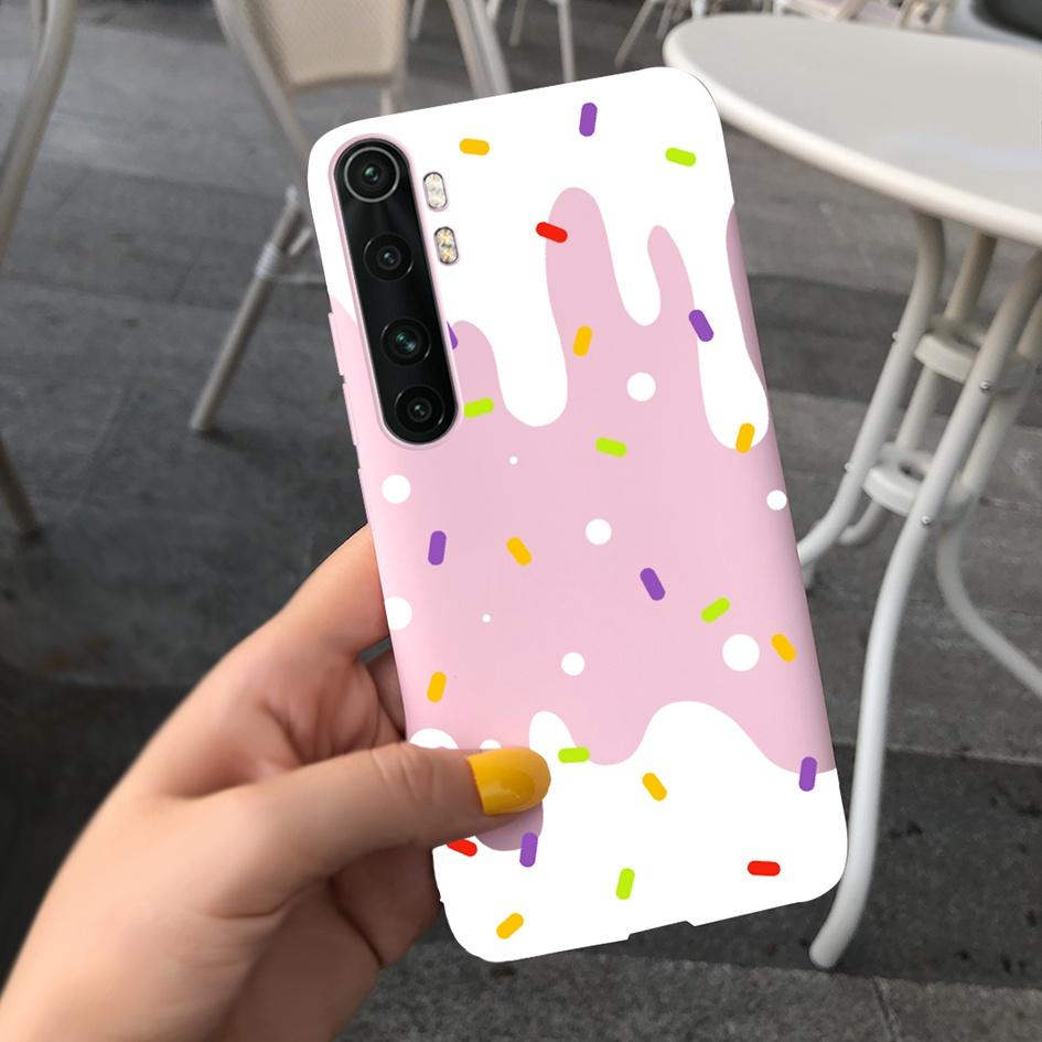 For Xiaomi Mi Note 10 Lite Case 6.47" Fashion Cute Girls Painted Soft TPU Cover For Xiaomi Note 10 Lite MiNote10 Lite Phone Case