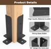 8 Adjustable Anchor Base Supports  for Pergola Posts  8pcs
