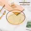 Nordic 8.5-inch Glass Plate Set