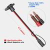 SAE Male To SAE Female Extension Cable Quick Disconnect 12AWG 30cm Waterproof Solar Panel Extension Cable for Car RV Battery