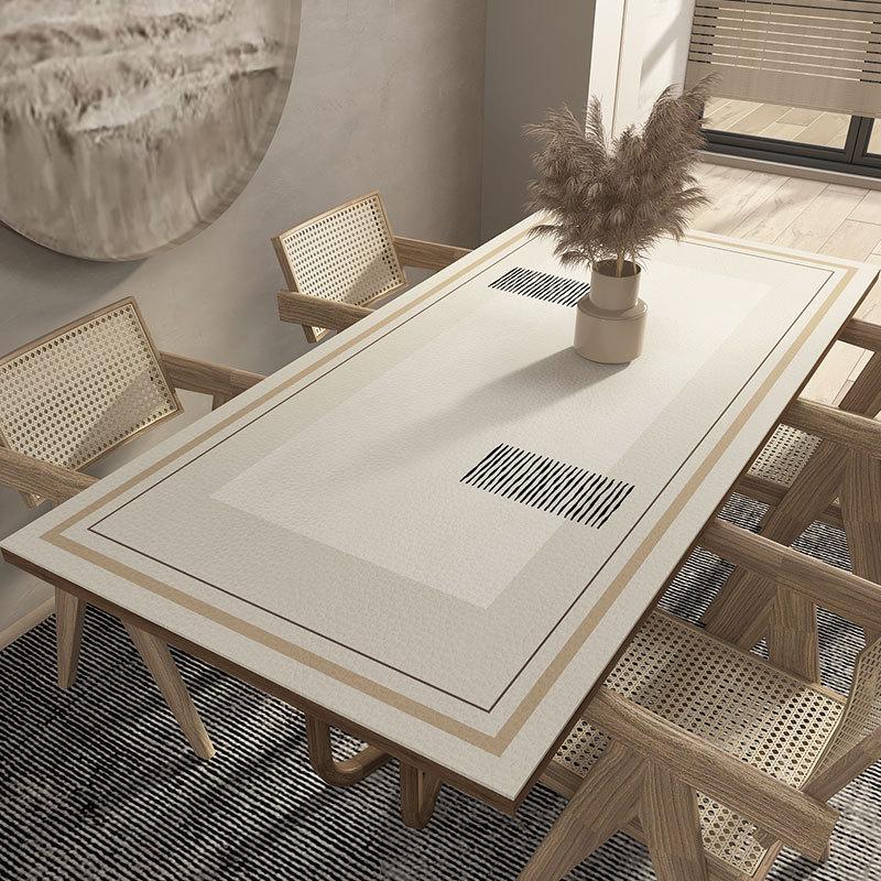 

Водонепроникний Шкіряний Настільний Килимок Легко Чиститься Стійкий до Високих Температур Захисник Столу Маслостійкий Килимок для Обіднього Столу Для Дому та Кухні 60 x 120cm