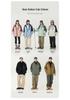 Unisex Trendy Three-in-One Waterproof Jacket for Autumn/Winter Outdoor Activities, Color-Blocked Design for Couples