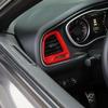 4PCS Center Console Air Condition Outlet Vent Trim for Dodge Challenger 2015+