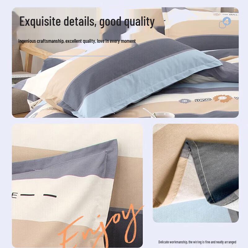 Aivi Pure Cotton Pillowcase Pair