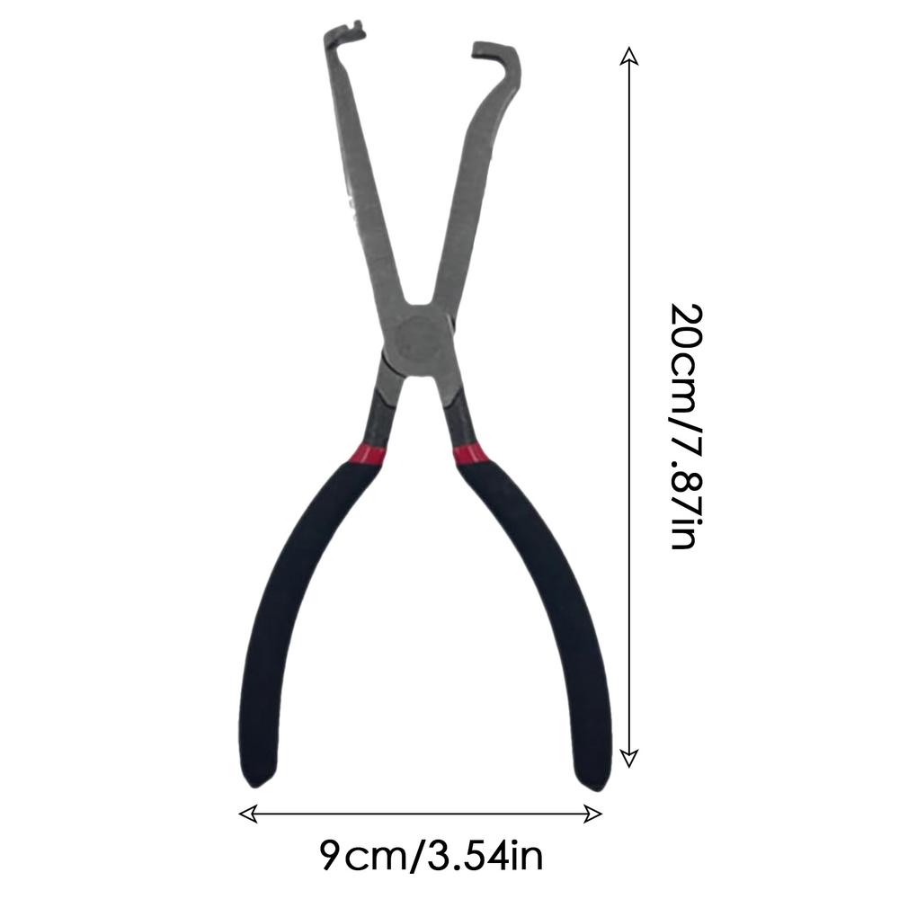 Car Electrical Clip Disconnect Pliers Auto Electrical Connector Disconnect Pliers Long Spark Plug Removal Pliers Hose Pipe Clamp