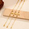 18K Real Gold Plated Stainless Steel Bracelet, Non-fading Luxury Minimalist Exquisite Hand Jewelry