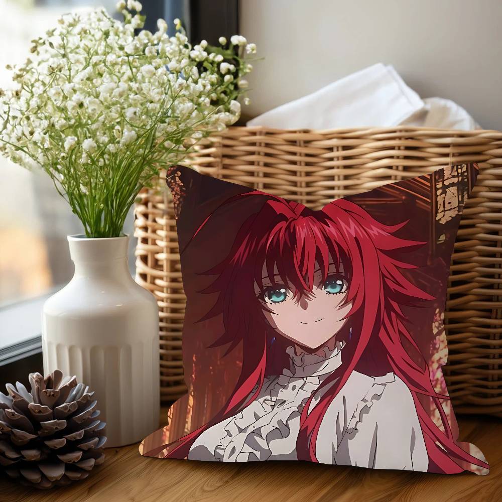 R-Rias G-Gremory Personalized Pillow Dust Cover Bedroom Kids Party Decoration Pillowcase Birthday Children Gift