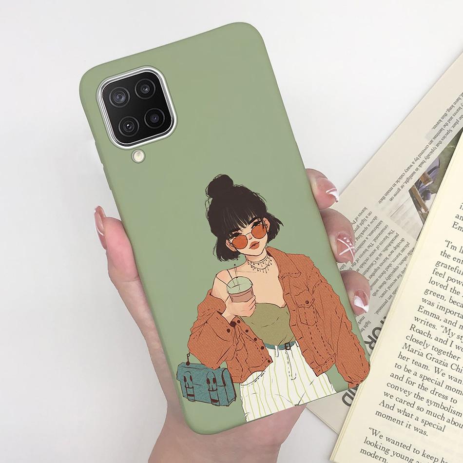 For Samsung Galaxy F22 6.4 inches Case Butterfly Soft Silicon Back Cover For Samsung Galaxy M32 SM-M325FV New Fashion Phone Bags