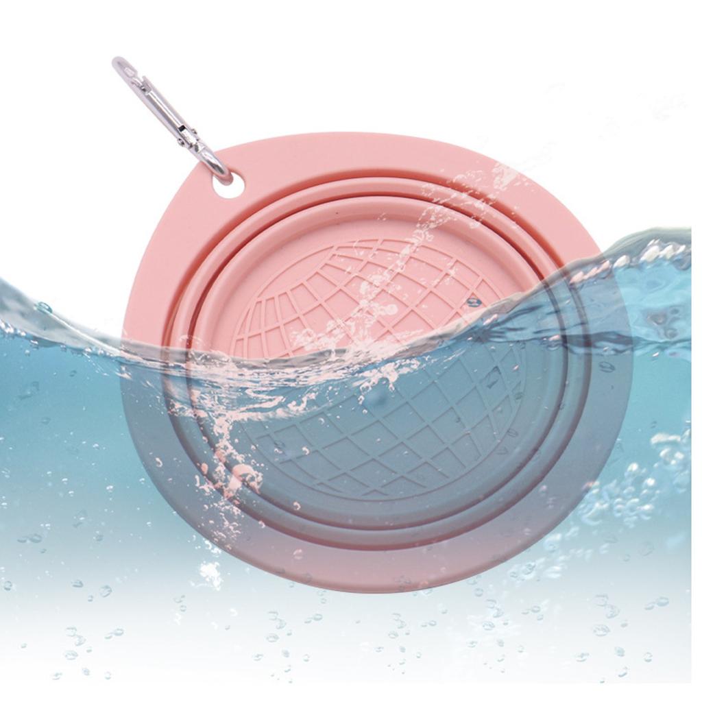 Pet Folding Bowl, Silicone Dog Bowl, -tipping Outdoor And Dog Food Utensils, Dog Food Basin, Dog Water Bowl Supplies, Dog Rice Bowl