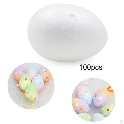 1 Bag Easter Egg Craft Kit Artificial Eggs Decoration Item Foam DIY Crafts Children's for